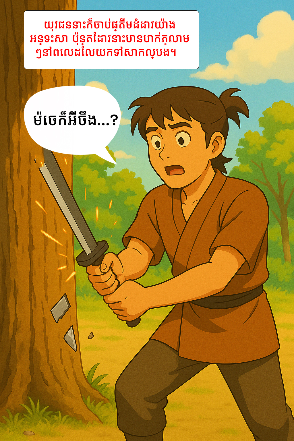 ជាងដែក និង ដាវ: Oneshot